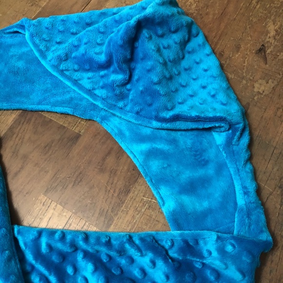 Triple Flip Hooded Minky Scarf - Picture 5 of 6